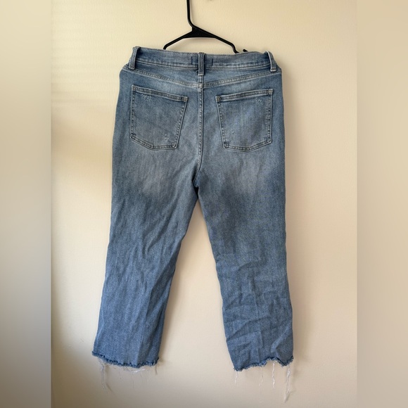 STUDIO BLUE Dawn High Rise Wide Leg Crop Jean - Picture 4 of 5